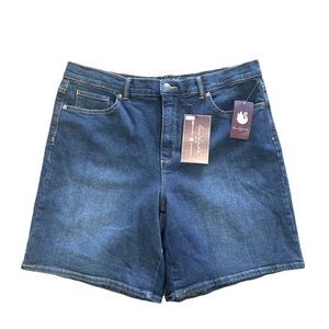 Gloria Vanderbilt Denim Shorts 12 Petite NWT